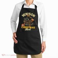 Venison Meat Chart The Christmas Meat Deer Hunter Hunting Apron thumb 2