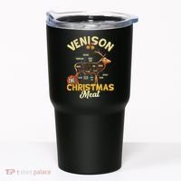 Venison Meat Chart The Christmas Meat Deer Hunter Hunting Tumbler thumb 0