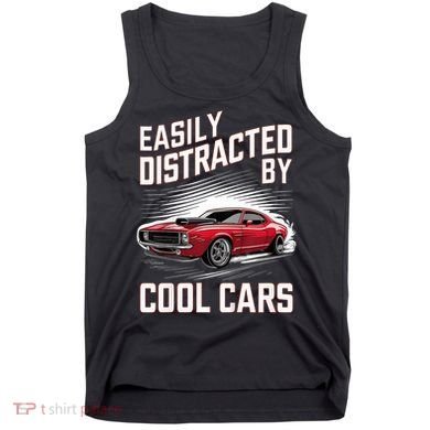 Vintage Muscle Car Easily Distracted By Cool Cars Tank Top