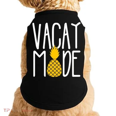 Vacay Mode Cute Pineapple Doggie Tank
