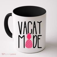 Vacay Mode Cute Pineapple Coffee Mug thumb 0