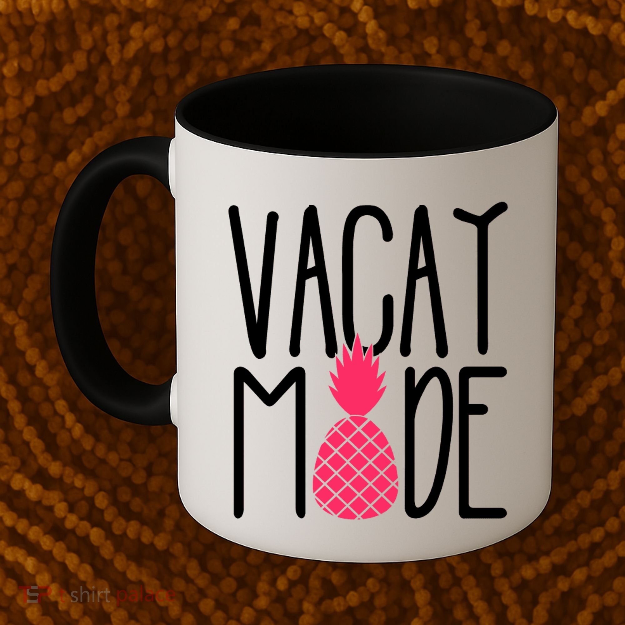 Vacay Mode Cute Pineapple Coffee Mug