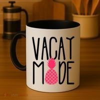 Vacay Mode Cute Pineapple Coffee Mug thumb 4