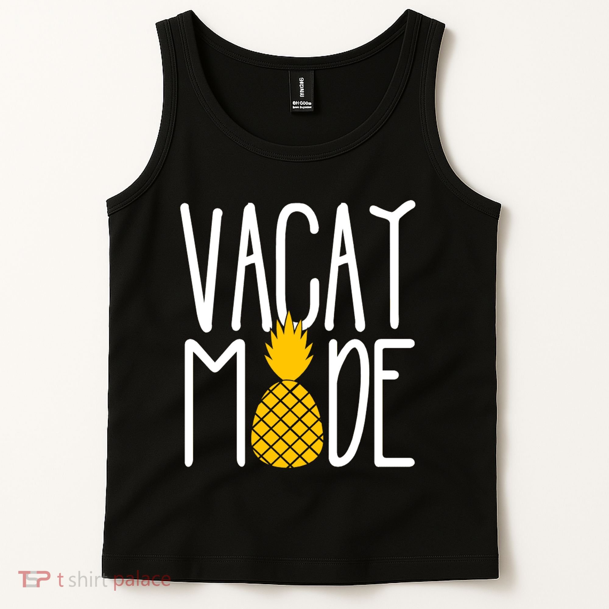 Vacay Mode Cute Pineapple Tank Top