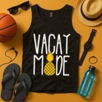 Vacay Mode Cute Pineapple Tank Top thumb 4