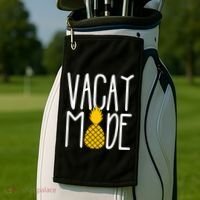 Vacay Mode Cute Pineapple Golf Towel thumb 2