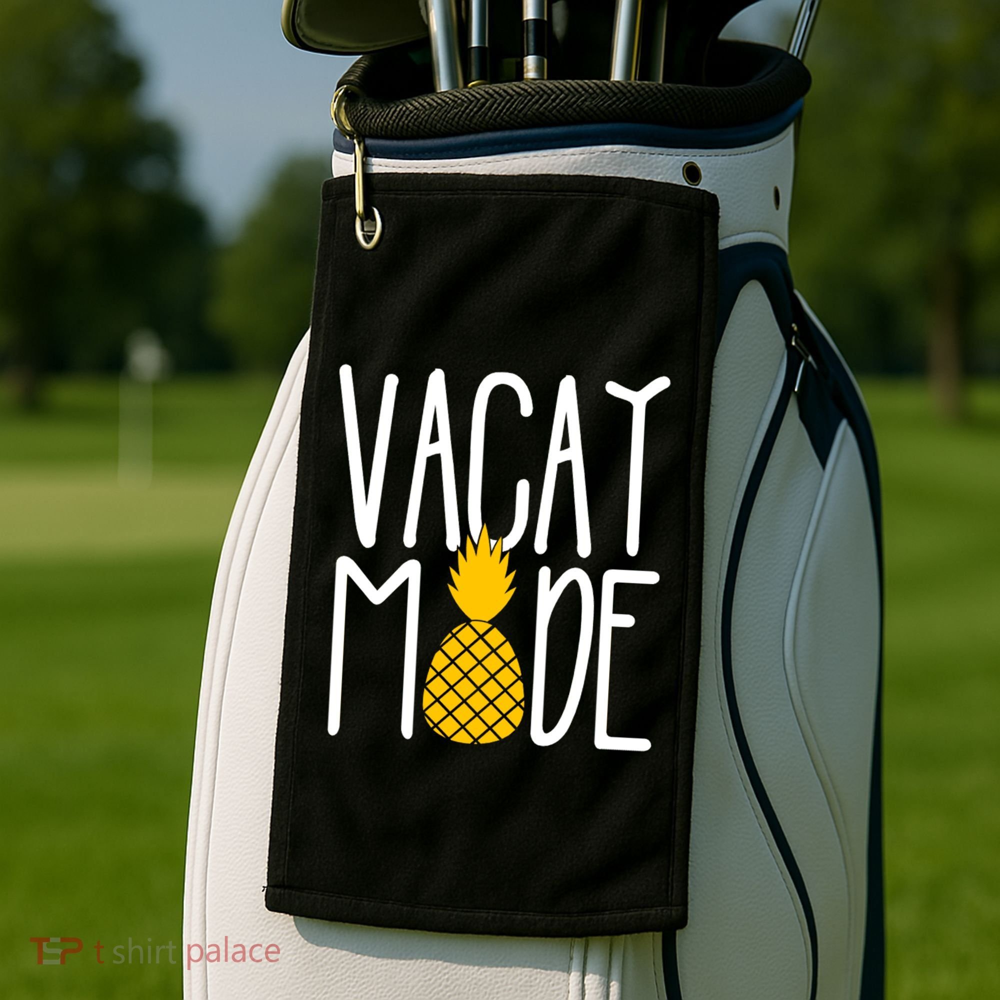 Vacay Mode Cute Pineapple Golf Towel