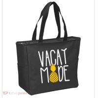 Vacay Mode Cute Pineapple Tote Bag thumb 2