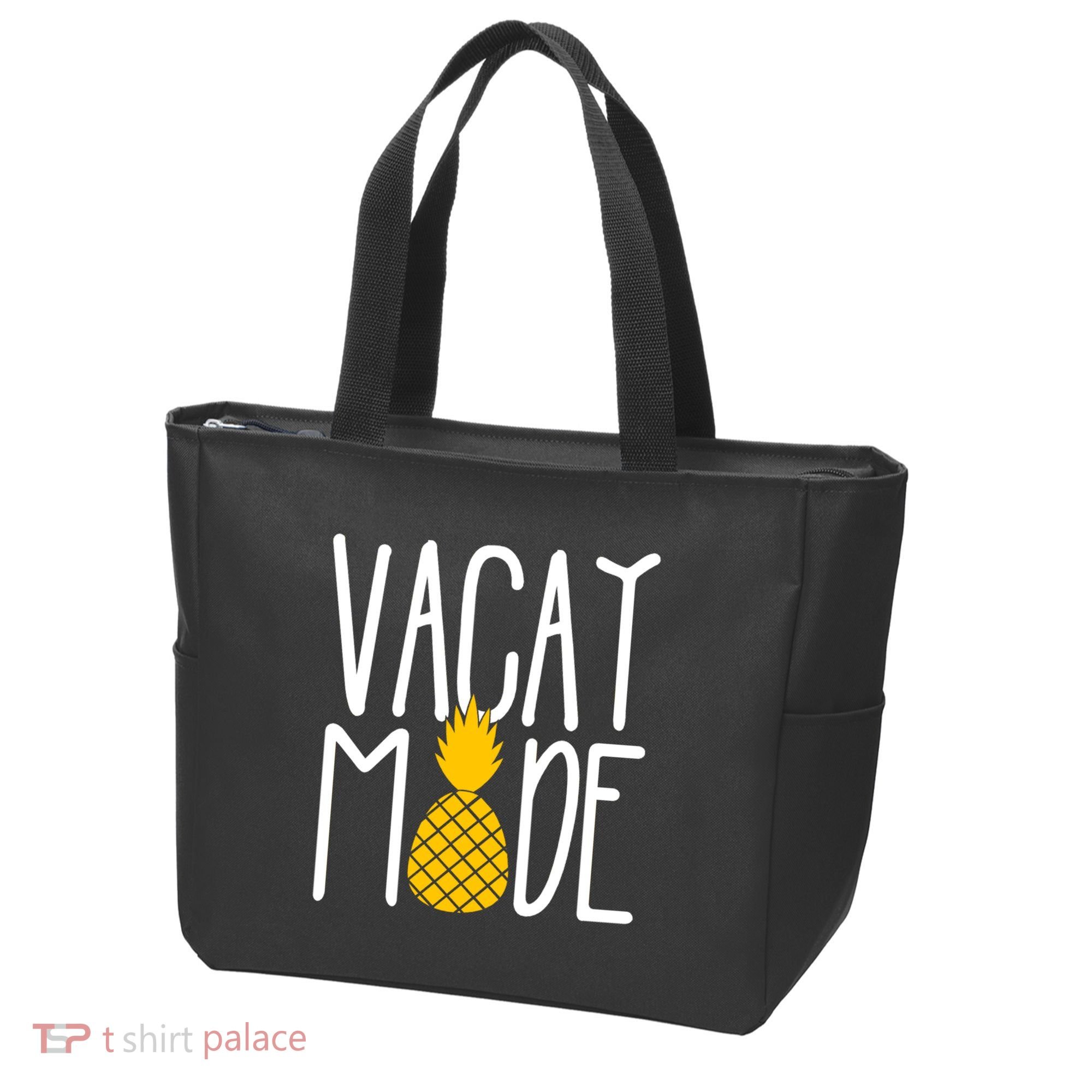 Vacay Mode Cute Pineapple Tote Bag