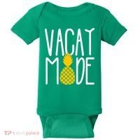 Vacay Mode Cute Pineapple Baby Bodysuit thumb 0