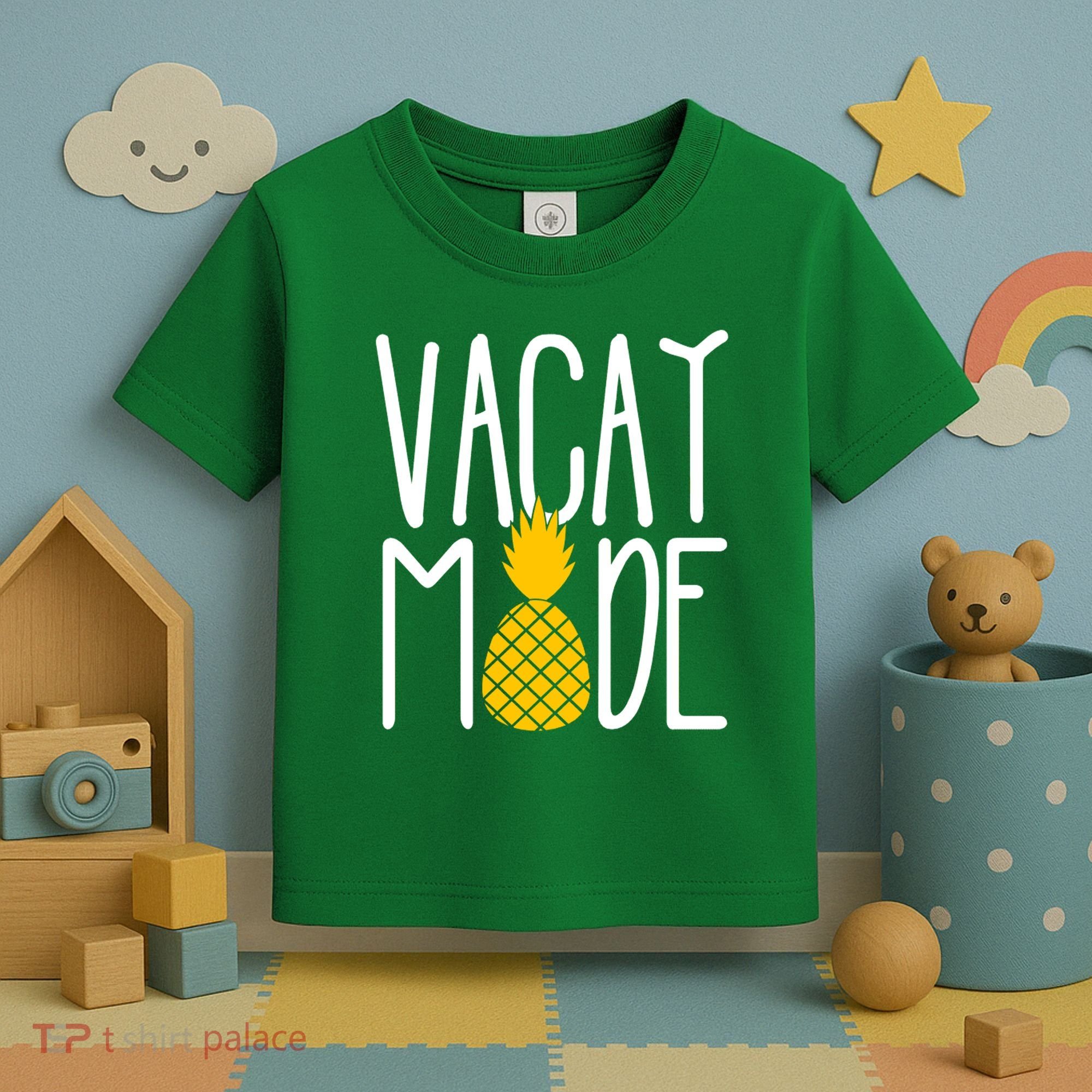 Vacay Mode Cute Pineapple Toddler T-Shirt