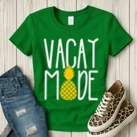 Vacay Mode Cute Pineapple Women's T-Shirt thumb 3