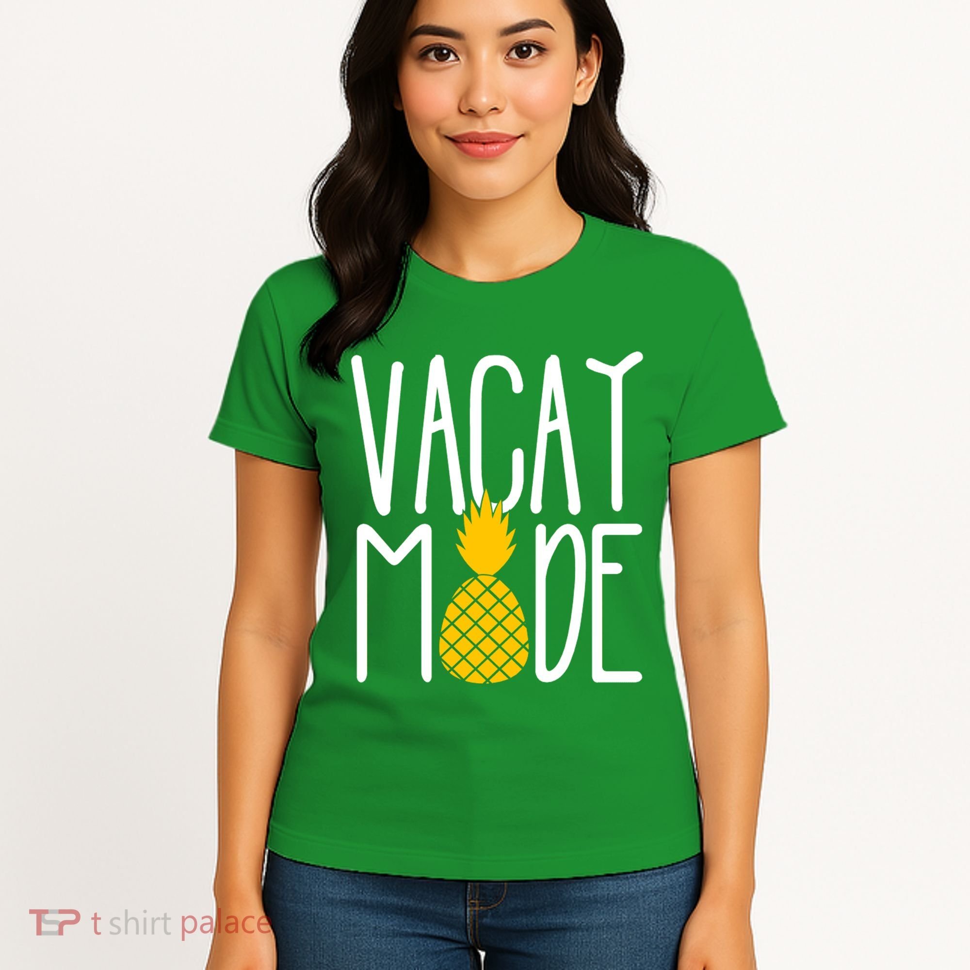 Vacay Mode Cute Pineapple Women's T-Shirt