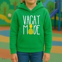 Vacay Mode Cute Pineapple Kids Hoodie thumb 3