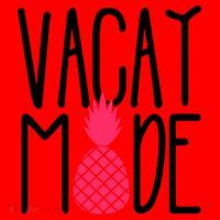 Vacay Mode Cute Pineapple Santa Hat thumb 1