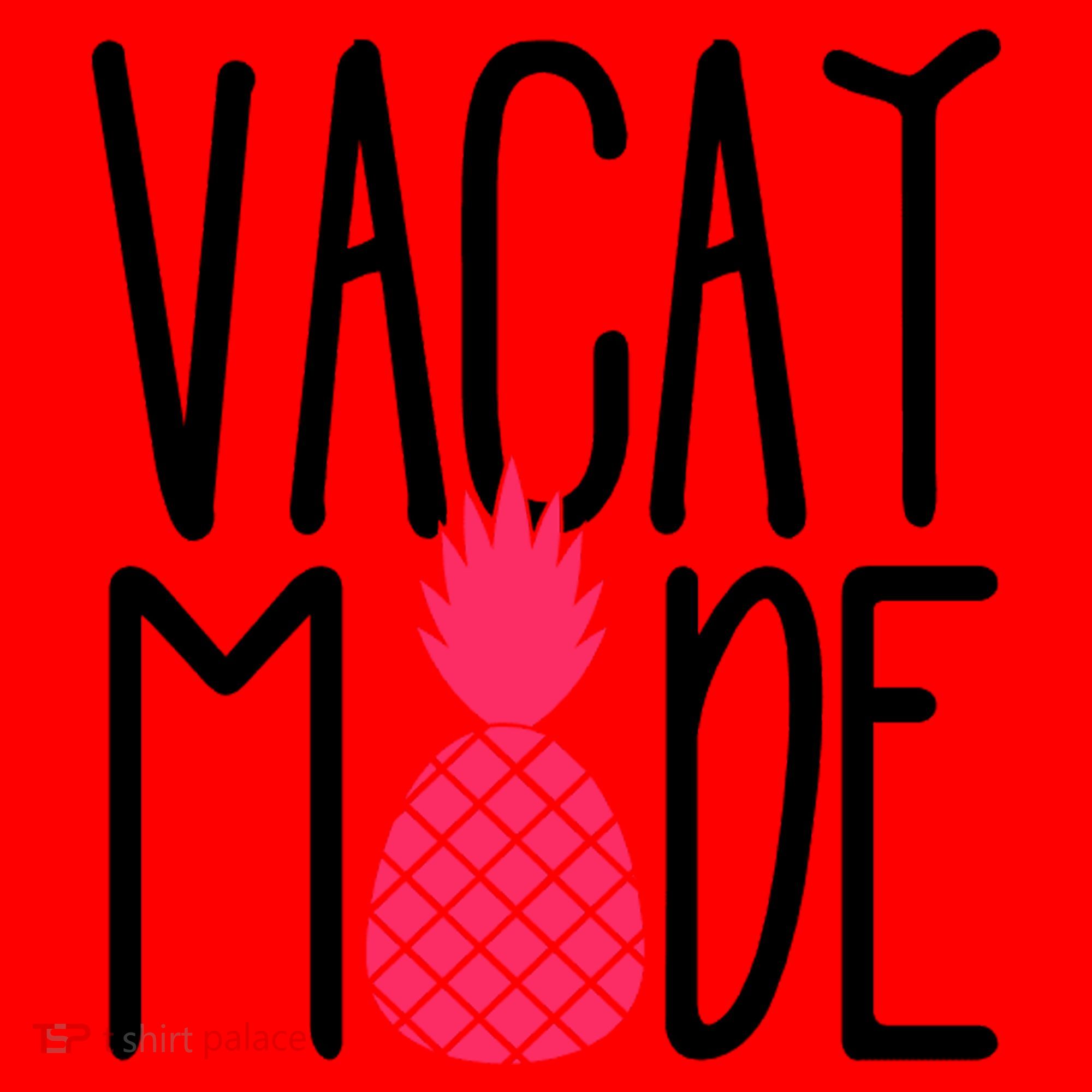 Vacay Mode Cute Pineapple Santa Hat