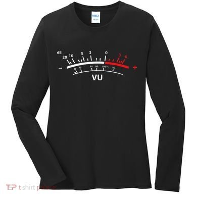 VU Meter DB DJ Women's Long Sleeve Shirt