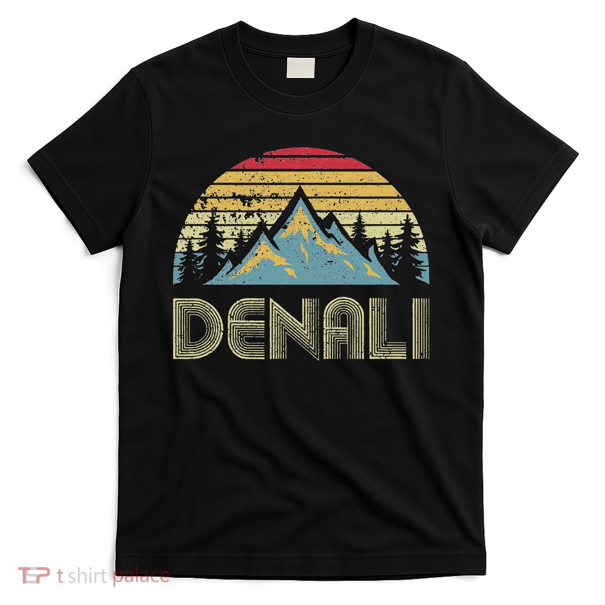 Vintage Mt. Denali National Park Alaska Mountain T-Shirt