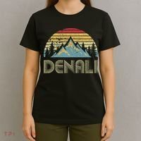 Vintage Mt. Denali National Park Alaska Mountain T-Shirt thumb 4