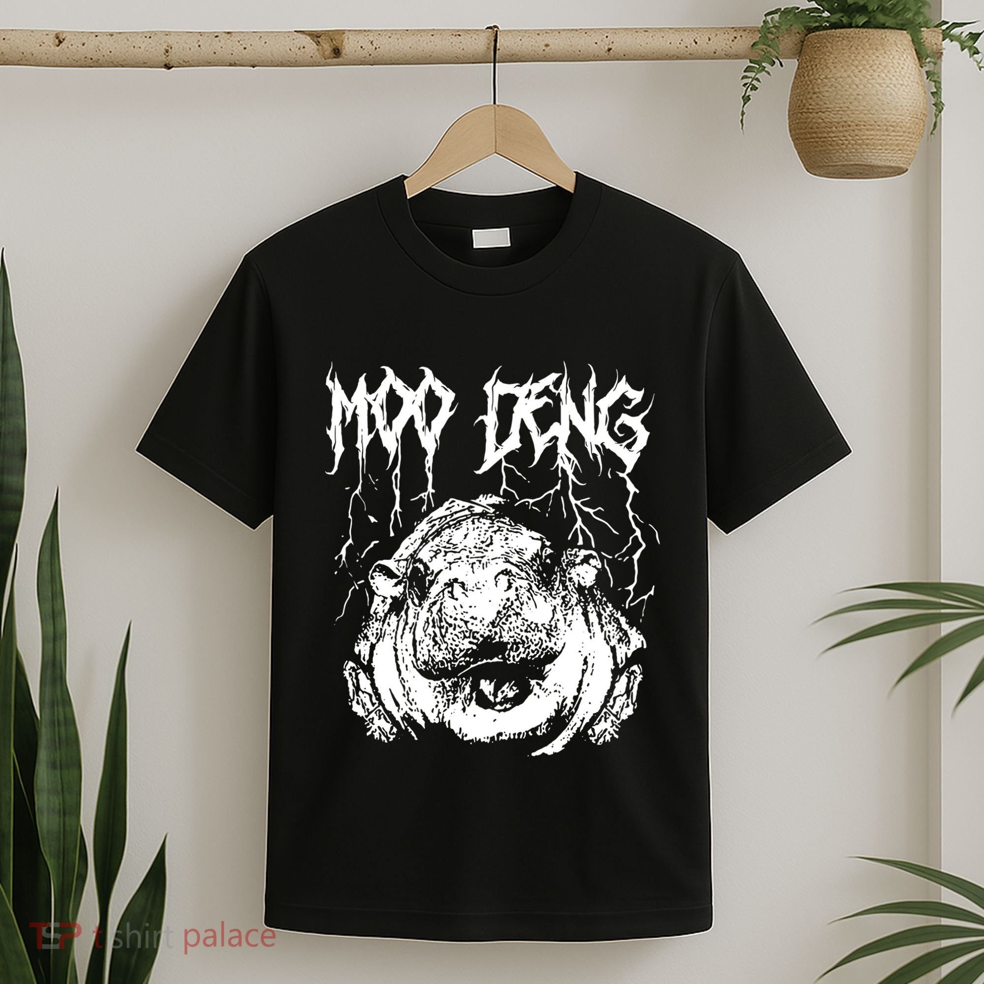Vintage Moo Deng Meme Viral Internet Animal T-Shirt