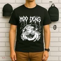 Vintage Moo Deng Meme Viral Internet Animal T-Shirt thumb 6