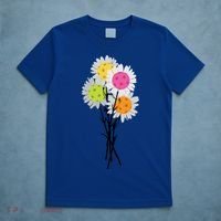 ValentineS MotherS Day Pickleball Flower Bouquet Pretty Cute Gift T-Shirt thumb 5