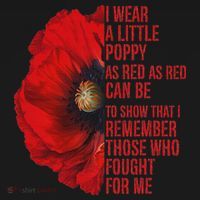 Veterans Memorial Day We Never Forget Red Poppy Flower Usa Button thumb 1