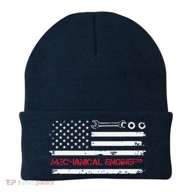 Vintage Mechanical Engineer American Flag Engineering Beanie