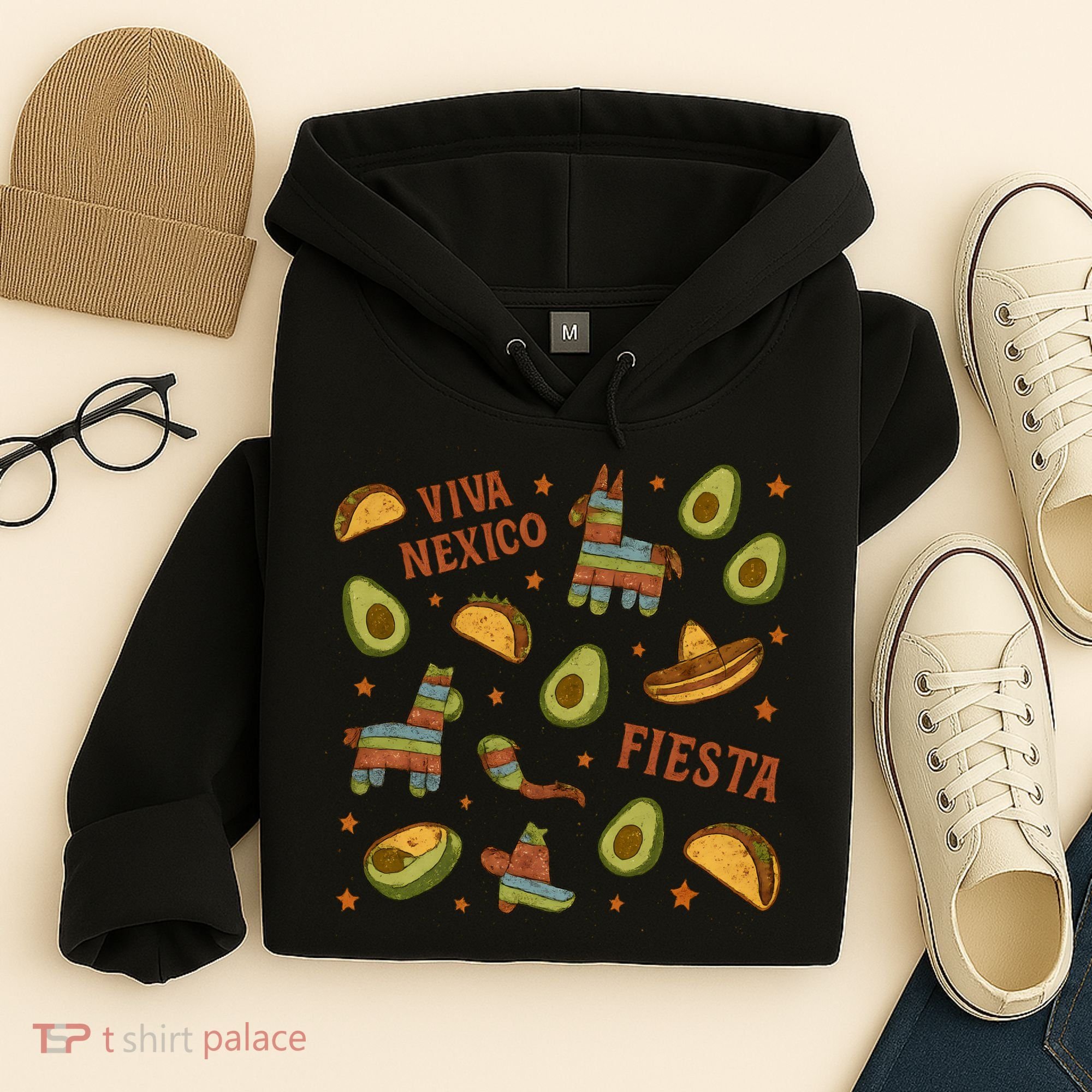 Viva Mexico Fiesta Hoodie