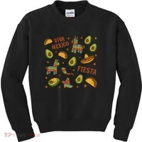 Viva Mexico Fiesta Kids Sweatshirt thumb 0