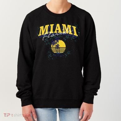 Vintage Miami Florida Beach Fun Women's Sweatshirt