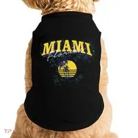 Vintage Miami Florida Beach Fun Doggie Tank thumb 0