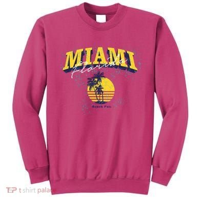 Vintage Miami Florida Beach Fun Sweatshirt