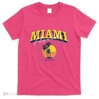 Vintage Miami Florida Beach Fun T-Shirt thumb 0