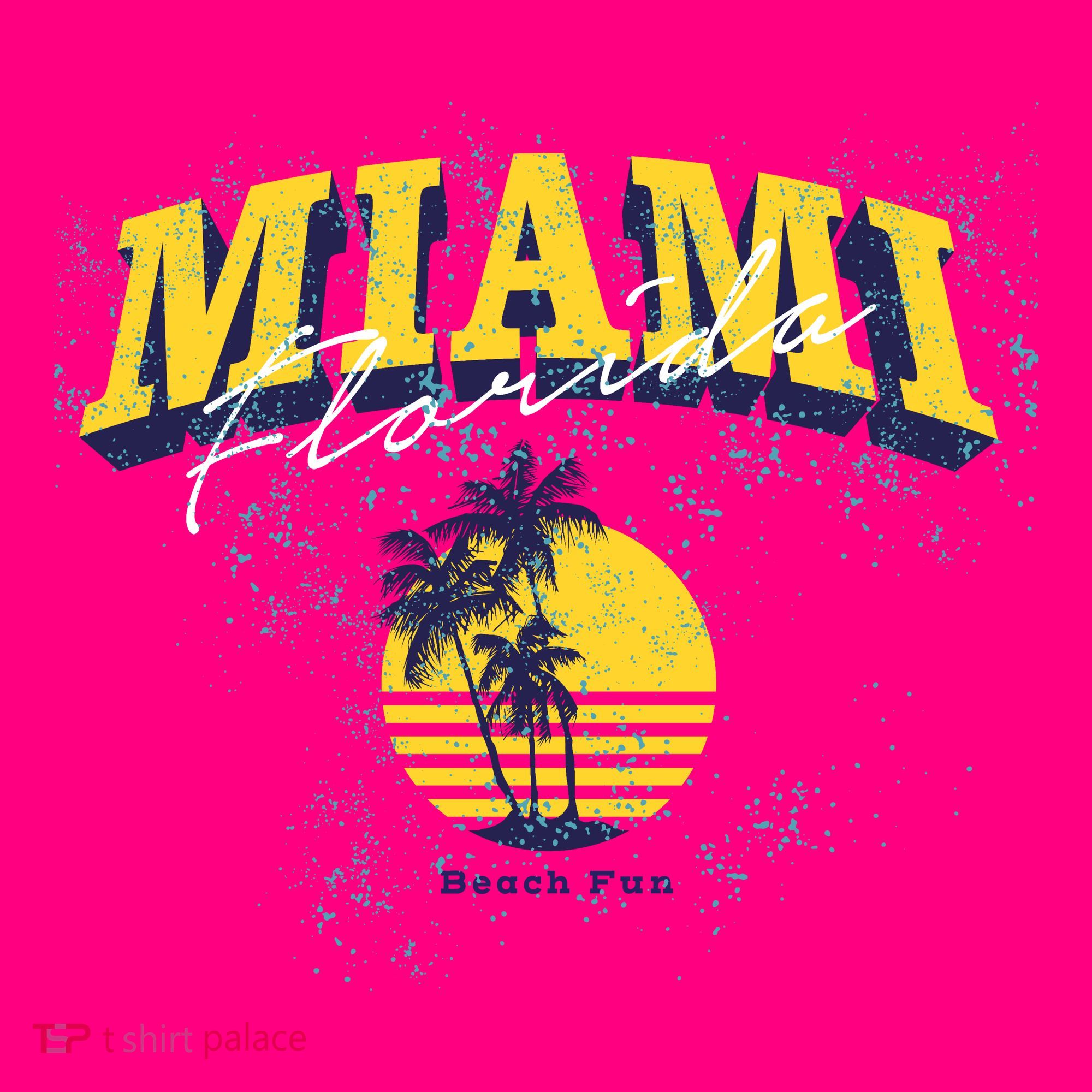 Vintage Miami Florida Beach Fun T-Shirt