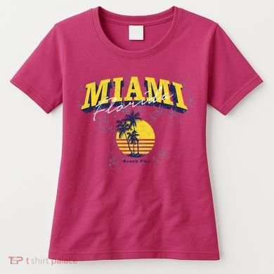 Vintage Miami Florida Beach Fun Women's T-Shirt