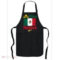 Viva Mexico Flag Mexican Independence Day Apron thumb 0