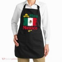 Viva Mexico Flag Mexican Independence Day Apron thumb 2