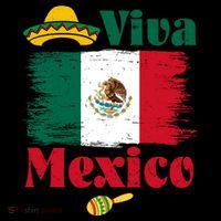 Viva Mexico Flag Mexican Independence Day Bucket Hat thumb 4