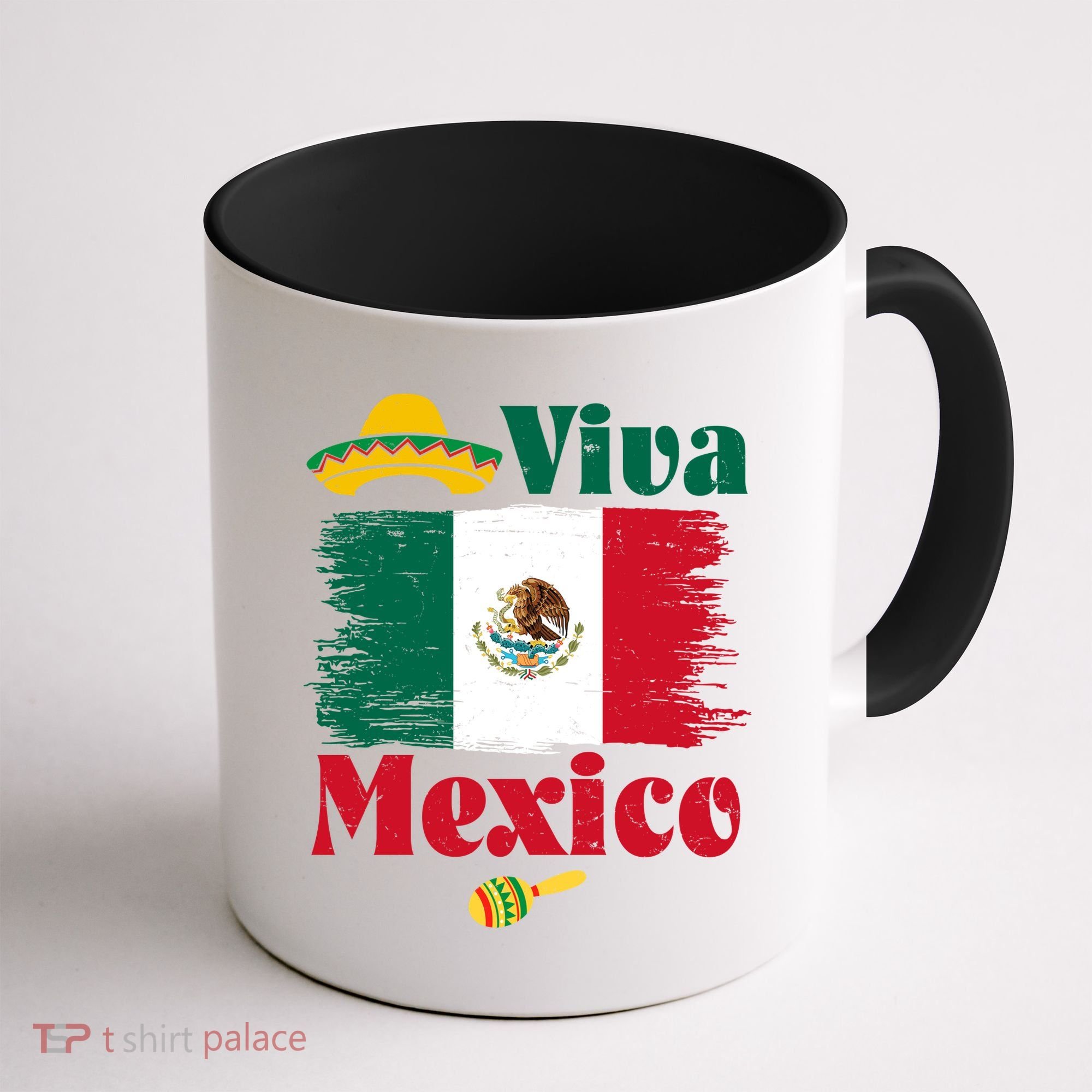 Viva Mexico Flag Mexican Independence Day Coffee Mug
