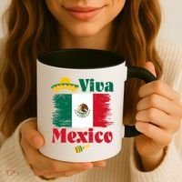Viva Mexico Flag Mexican Independence Day Coffee Mug thumb 3