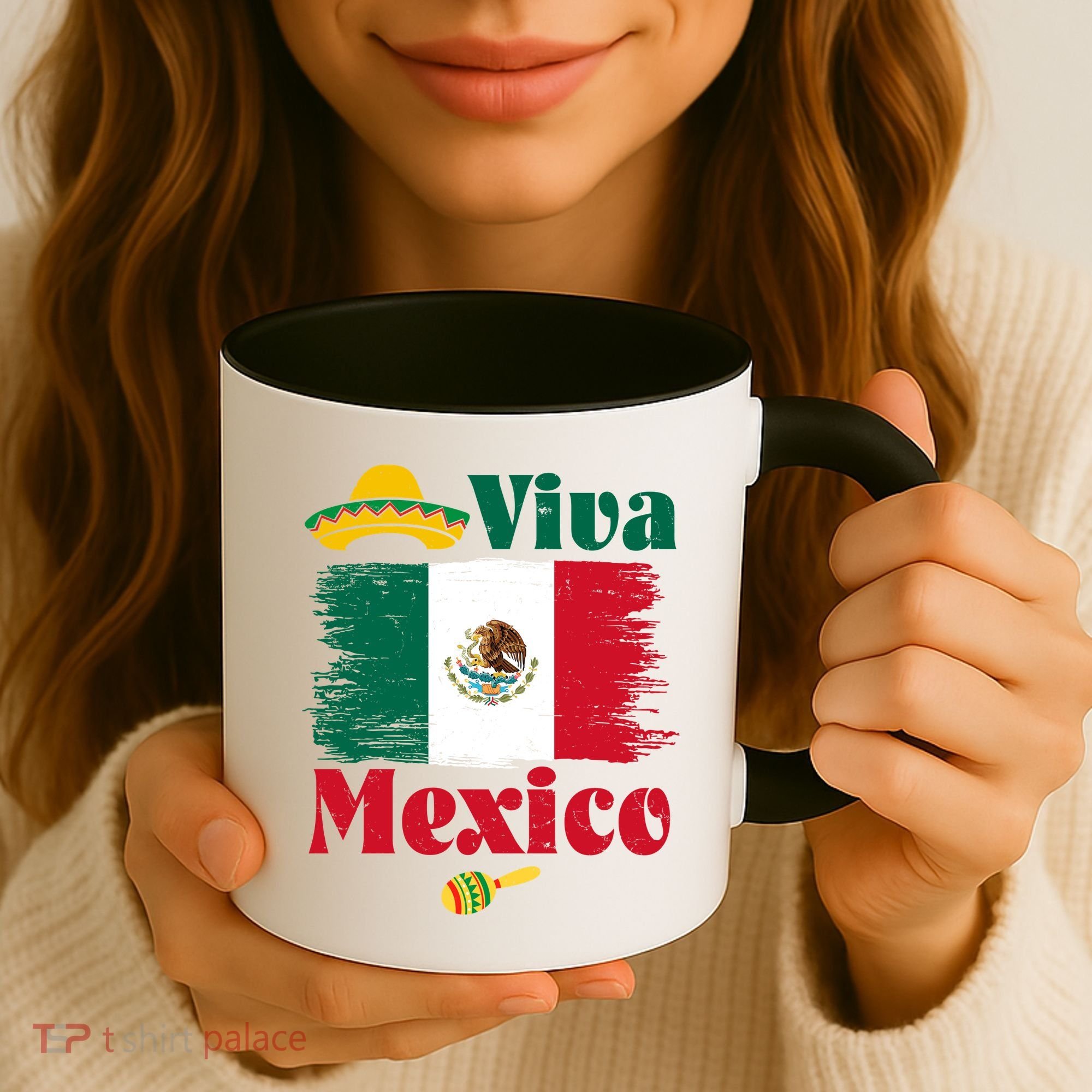 Viva Mexico Flag Mexican Independence Day Coffee Mug