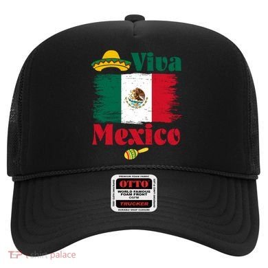 Viva Mexico Flag Mexican Independence Day Hat