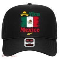 Viva Mexico Flag Mexican Independence Day Hat thumb 0