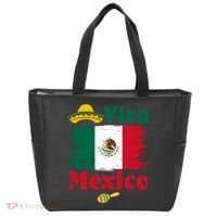 Viva Mexico Flag Mexican Independence Day Tote Bag thumb 0