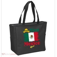 Viva Mexico Flag Mexican Independence Day Tote Bag thumb 2