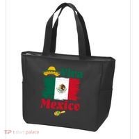 Viva Mexico Flag Mexican Independence Day Tote Bag thumb 3
