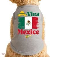 Viva Mexico Flag Mexican Independence Day Doggie Tank thumb 0