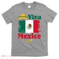 Viva Mexico Flag Mexican Independence Day T-Shirt thumb 0