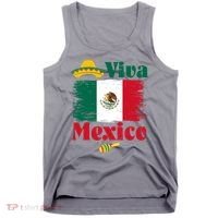 Viva Mexico Flag Mexican Independence Day Tank Top thumb 0